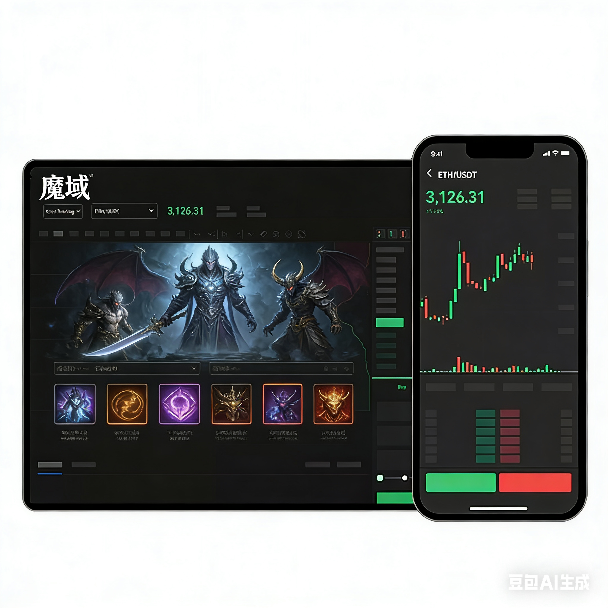 魔域SF神火套装搭配解析图示